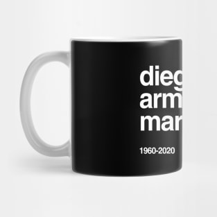 Maradona T-shirt Mug